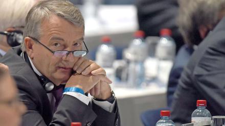 Voll den Durchblick? Wolfgang Niersbach.
