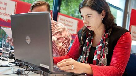 "Digitale Beteiligung" ist das Ziel von Bildungssenatorin Sandra Scheeres (SPD).