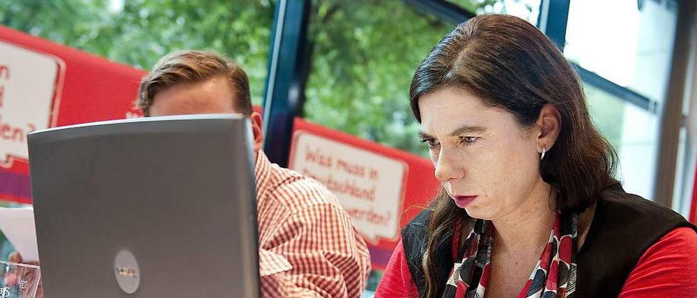 "Digitale Beteiligung" ist das Ziel von Bildungssenatorin Sandra Scheeres (SPD).