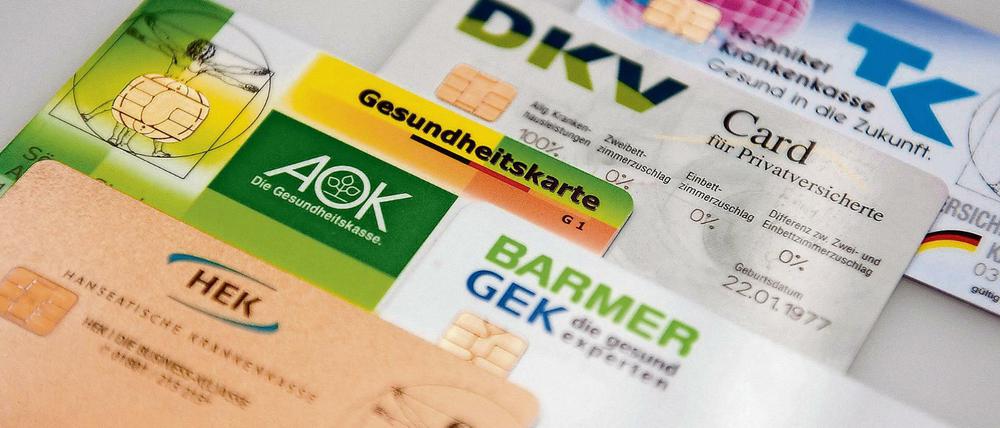 Die Chipkarten der Krankenkassen sollen in Zukunft umfangreichere Patientendaten speichern können.