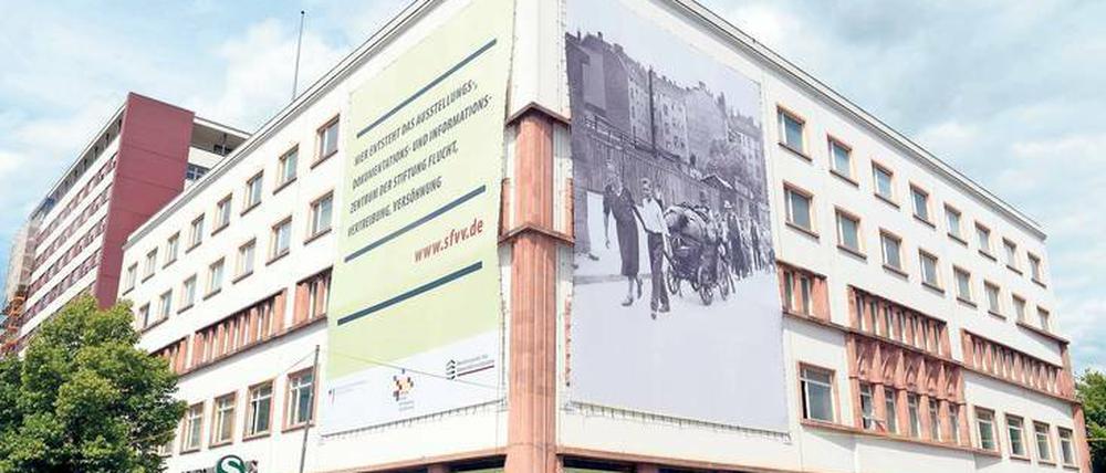 Das Deutschlandhaus am Anhalter Bahnhof in Berlin wird zum Dokumentationszentrum. Seit 2013 wird umgebaut. 