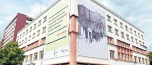 Das Deutschlandhaus am Anhalter Bahnhof in Berlin wird zum Dokumentationszentrum. Seit 2013 wird umgebaut. 