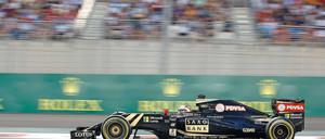 Bald heißt das Renault. Ramon Grosjean in Abu Dhabi. 