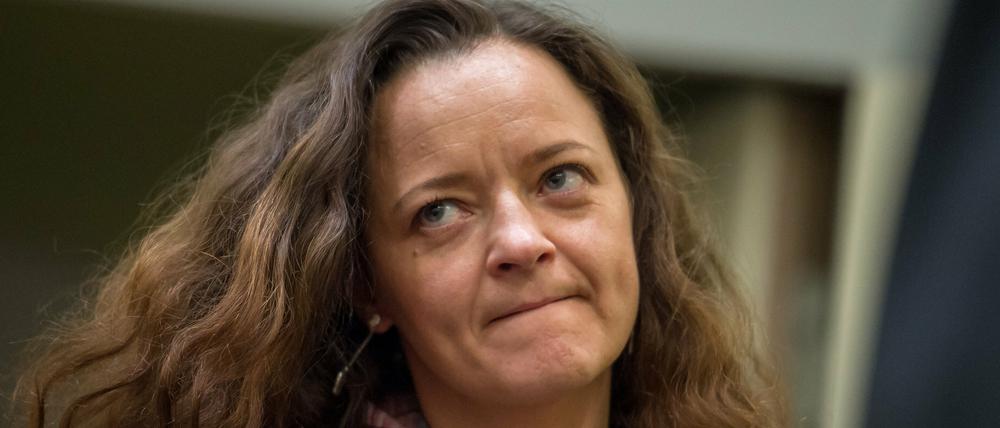 Die Angeklagte Beate Zschäpe.