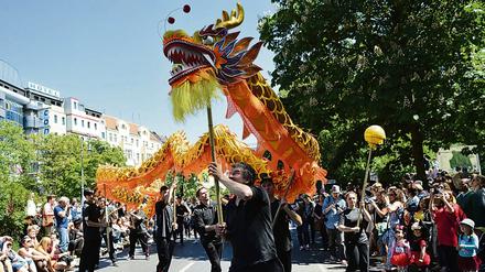 Bunte Mischung. Am Pfingstwochenende 2016 wird es auf dem Karneval wohl noch voller.