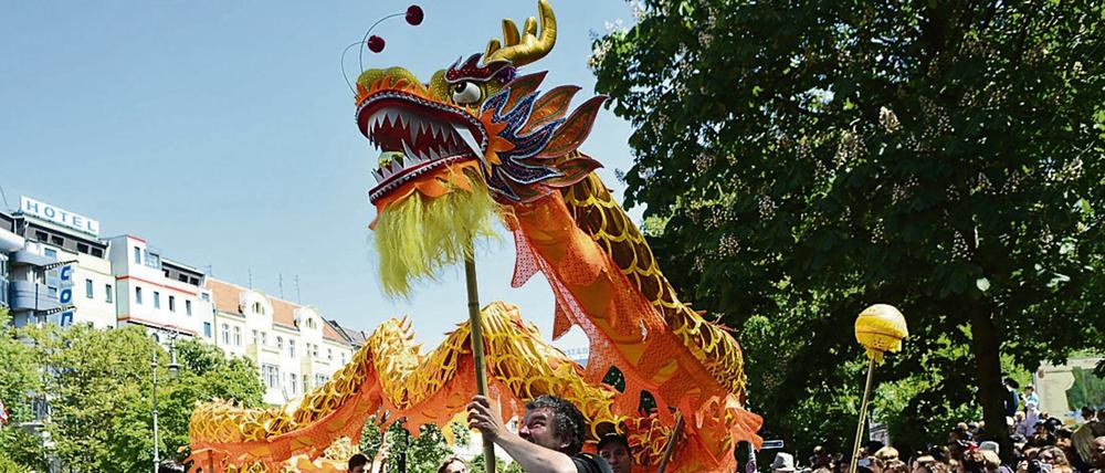 Bunte Mischung. Am Pfingstwochenende 2016 wird es auf dem Karneval wohl noch voller.