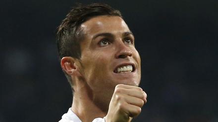Cristian Ronaldo feierte seine vier Tore gegen Malmö FF.