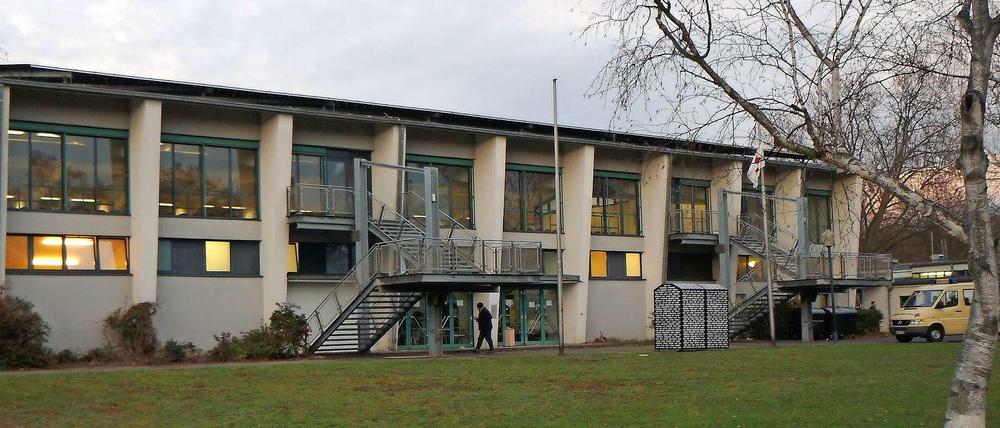 Die Werner-Ruhemann-Sporthalle.