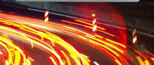 Die Stadtautobahn ist eine der meistbefahrenen Autobahnen Deutschlands. Dort gilt Tempo 80.