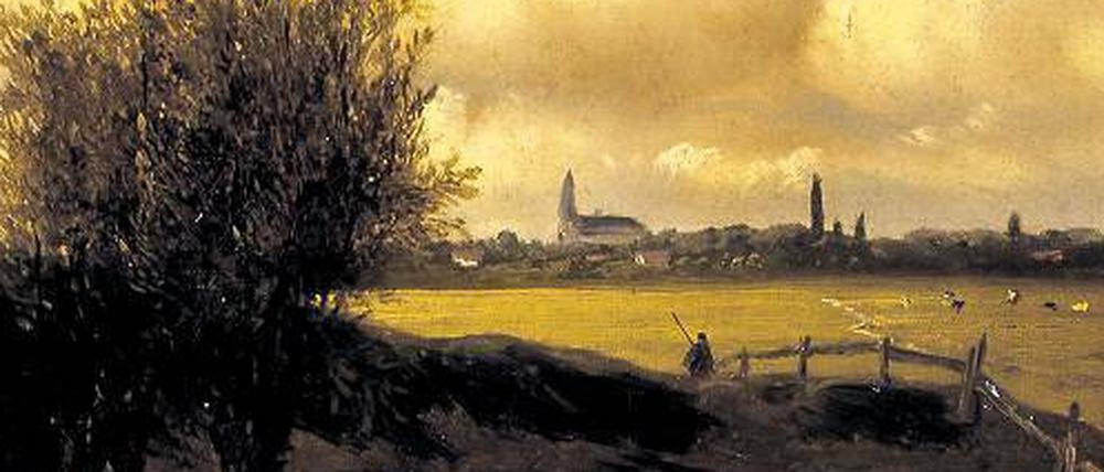 Stadt als Dorf. „Wilmersdorf bei Berlin“ (1853).