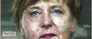 Bundeskanzlerin Angela Merkel auf dem Titelbild des Time-Magazines.