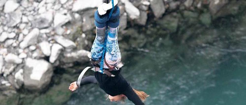 Der Glücksfall: Wer seine Angst überwindet, fühlt sich tagelang unbesiegbar.