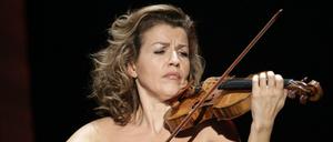 Braucht eine gewisse Armfreiheit: Anne-Sophie Mutter.