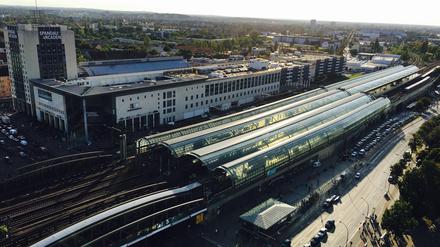 Der ICE-Bahnhof in Berlin-Spandau