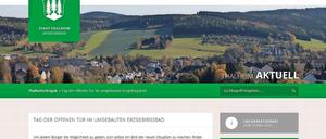 Internetauftritt von Thalheim im Erzgebirge