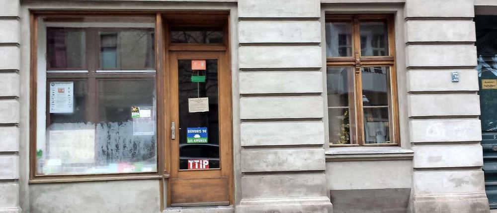 Die Geschäftsstelle der GAL Spandau in der Jagowstraße.