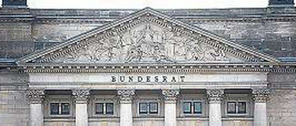 Frontseite des Bundesrats.