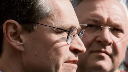 Bald getrennte Weg? Michael Müller (SPD) und Frank Henkel (CDU).