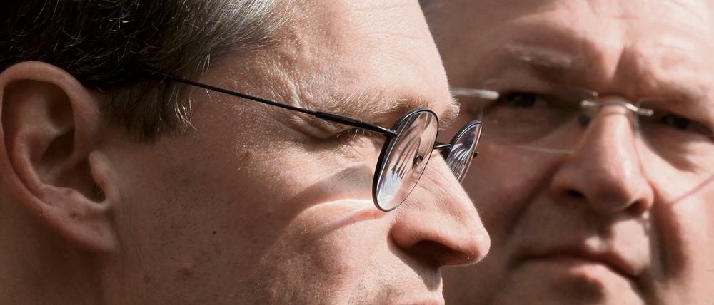 Bald getrennte Weg? Michael Müller (SPD) und Frank Henkel (CDU).