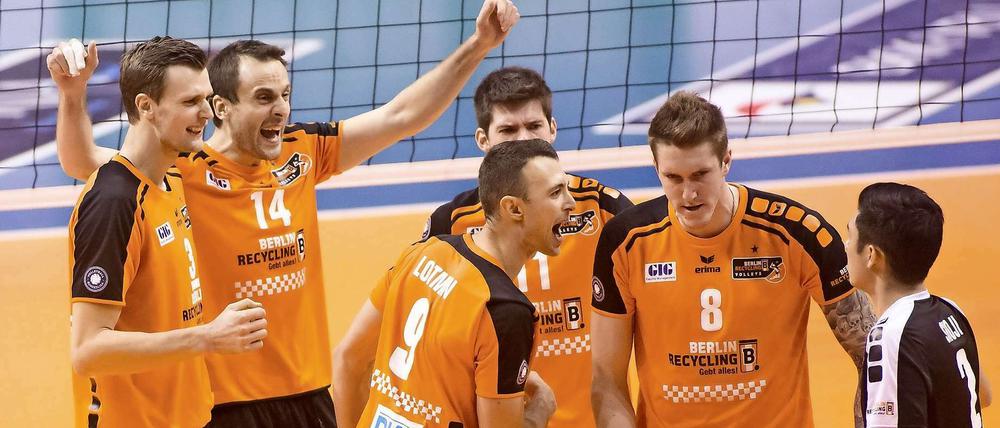 Die BR Volleys stehen im Pokal-Finale.