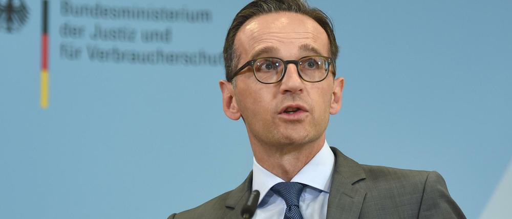 Bundesjustizminister Heiko Maas (SPD).