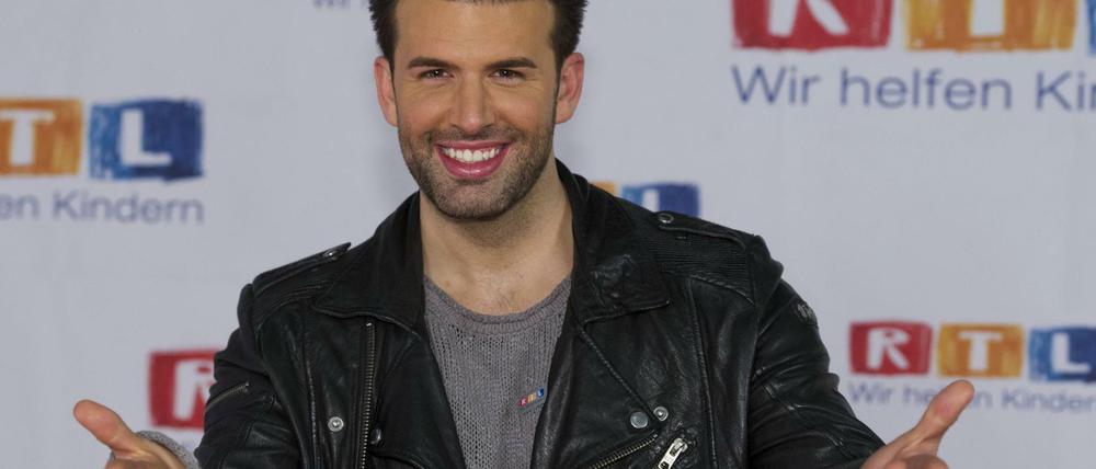 Strahlemann. Jay Khan bei einer RTL-Spendengala.