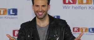 Strahlemann. Jay Khan bei einer RTL-Spendengala.