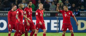 Die Bayern haben nach dem 1:3 in Mönchengladbach Redebedarf.