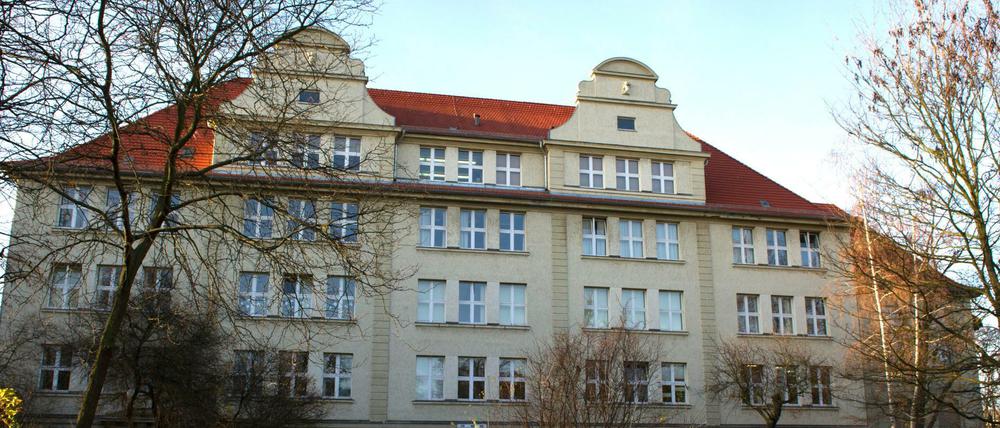 Die Alfred-Nobel-Schule in Britz.