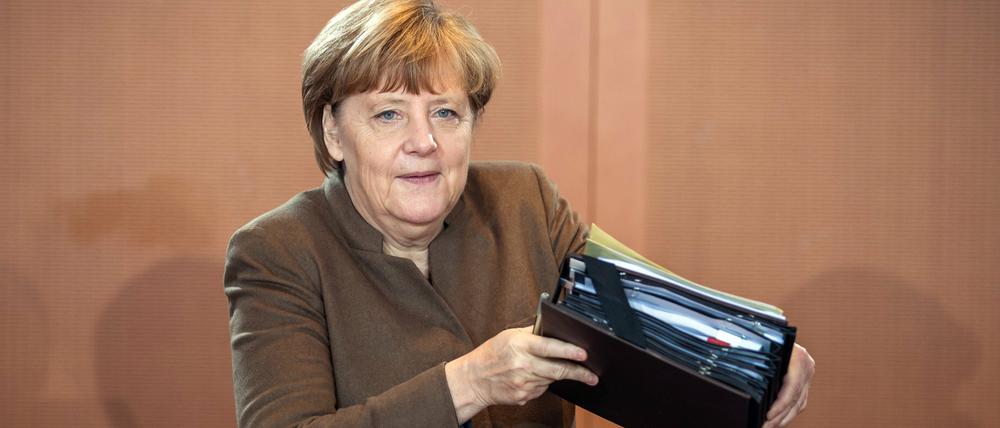 Bundeskanzlerin Angela Merkel (CDU).