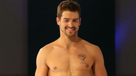 Die meisten Punkte erhielt Florian Molzahn aus Solingen in Jeans und mit freiem Oberkörper. 