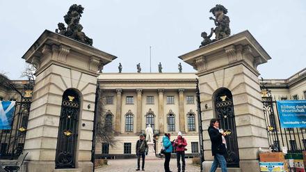 Die Humboldt-Universität.