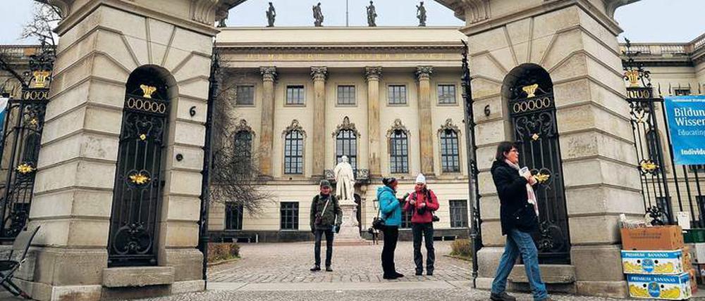 Die Humboldt-Universität.