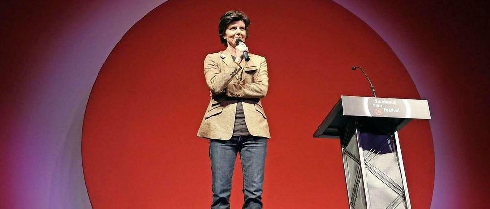 Comedian Tig Notaro machte Witze über ihre Brustamputation