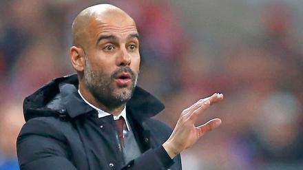 Sag mir, wohin du gehst. Nö, sagt Guardiola. Noch nicht.