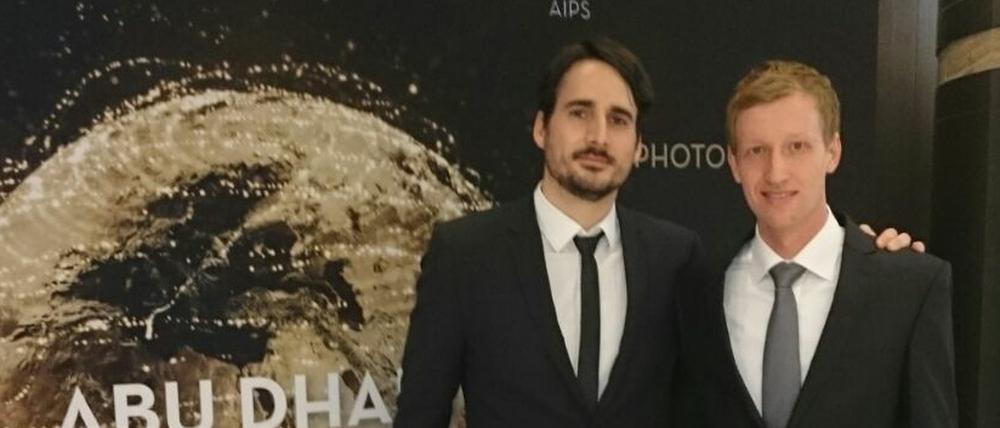 Dominik Bardow (l.) und Johannes Nedo.