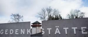 Eingang zur Gedenkstätte und dem Museum Sachsenhausen in Oranienburg.