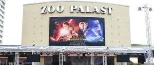 Am Kino Zoo Palast findet am Abend findet die Deutschlandpremiere des neuen Films "Star Wars: Das Erwachen der Macht" statt.