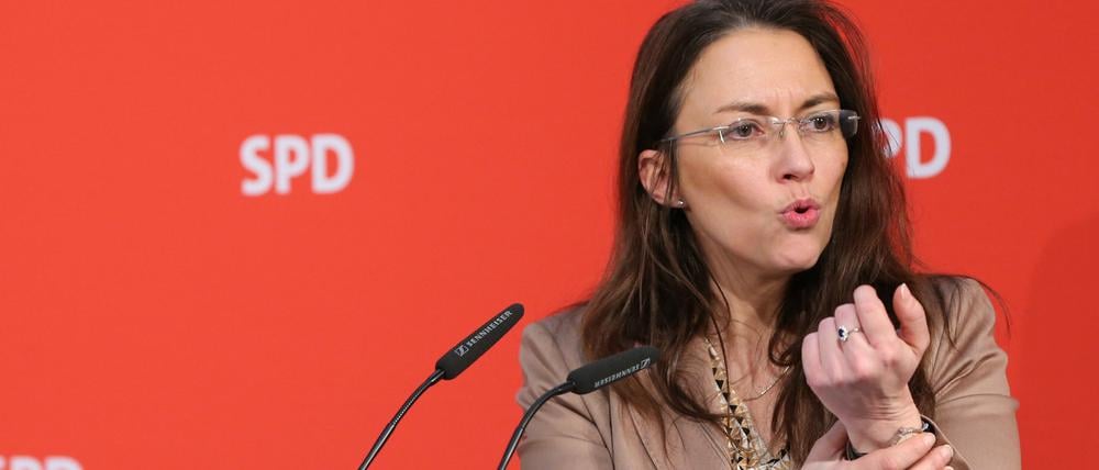 Jasmin Fahimi wechselt von ihrem Posten als SPD-Generalsekretärin als Staatssekretärin ins Arbeitsministerium.