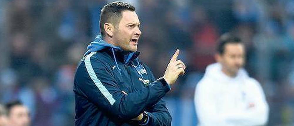 Noch ein Punkt, dann reicht’s für dieses Jahr. Trainer Pal Dardai hat genaue Vorstellungen, wie die Hinrunde für seine Mannschaft zu Ende gehen soll. 