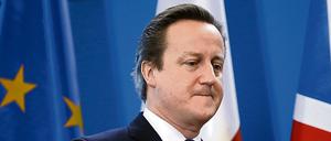 Der britische Premierminister David Cameron setzt die Europäische Union unter Druck. 