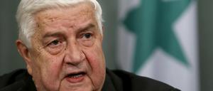Syriens Außenminister Walid al-Mouallim hat angekündigt, dass die Regierung zu Gesprächen mit der Opposition bereit ist. 
