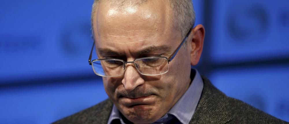 Kremlkritiker Michail Chodorkowski.