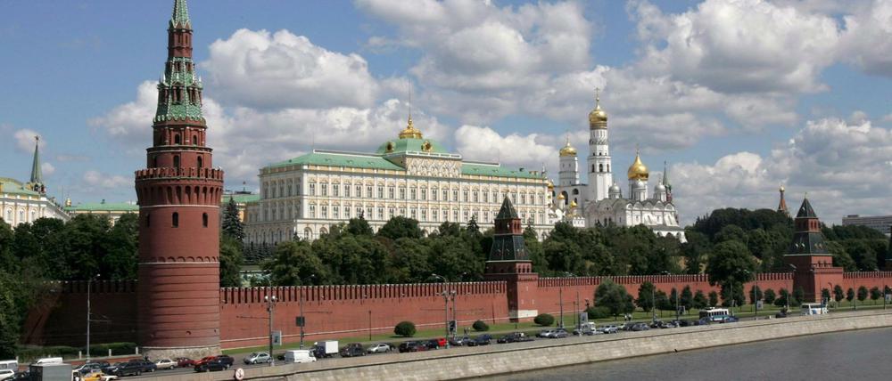 Der Kreml in Moskau.