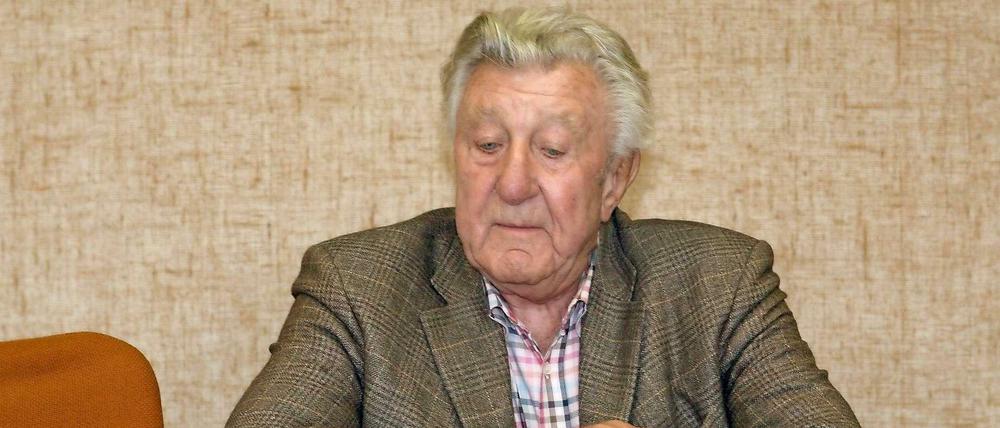 Rolf Bossi sitzt 2006 als Verkehrssünder vor Gericht in München.