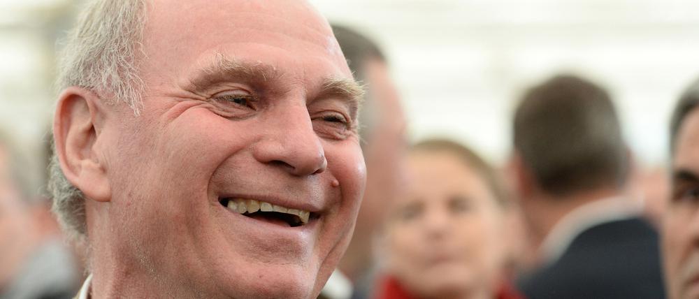 Der ehemalige Präsident des Fußball-Bundesligisten FC Bayern München, Uli Hoeneß.