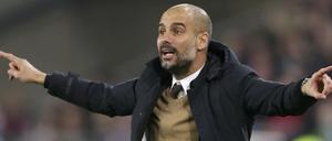 Pep Guardiola, der scheidende Trainer des FC Bayern München 