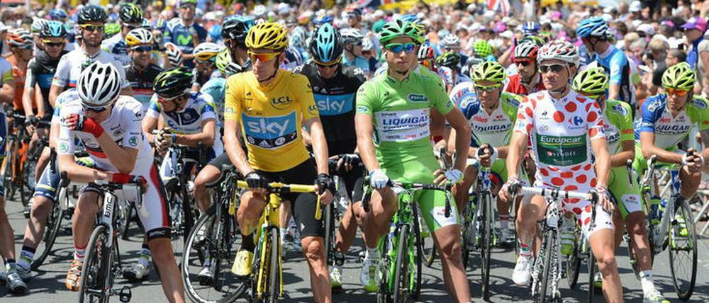 Das Peloton kommt nach Deutschland. 2017 geht die Tour in Düsseldorf an den Start.