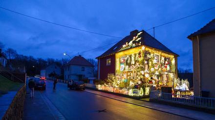 Man kann's auch übertreiben. So wie hier in Völklingen (Saarland) muss es ja nicht gleich aussehen.