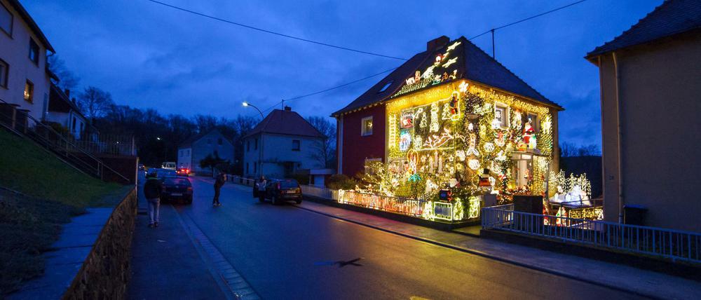 Man kann's auch übertreiben. So wie hier in Völklingen (Saarland) muss es ja nicht gleich aussehen.